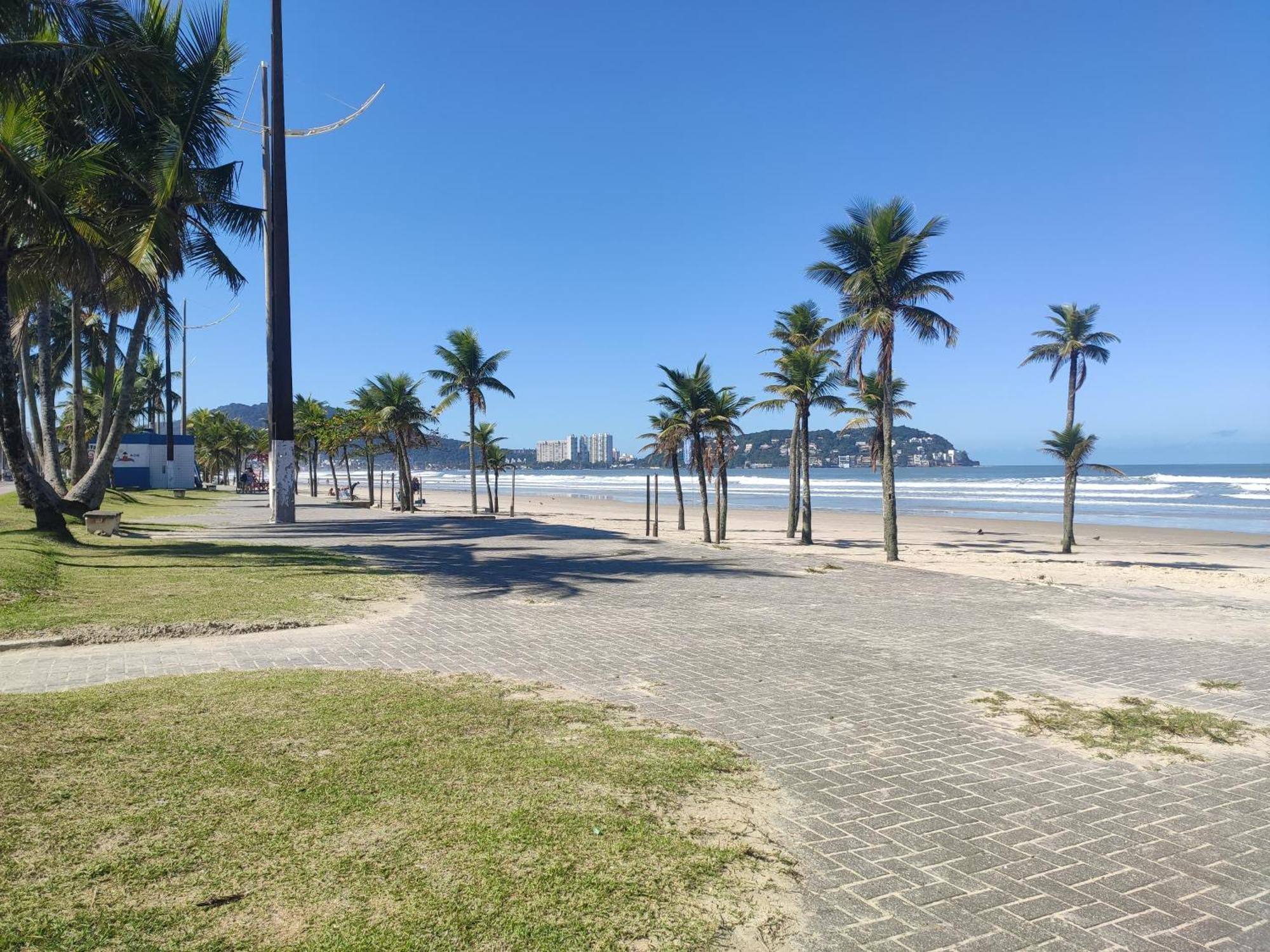 Apartamento Enseada Guaruja, 300M Da Praia, Wi-Fi E Ar Condicionado Luaran gambar